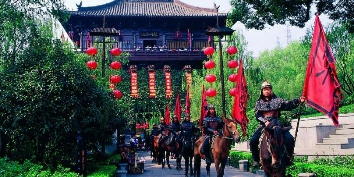 Songcheng Park in Hangzhou	